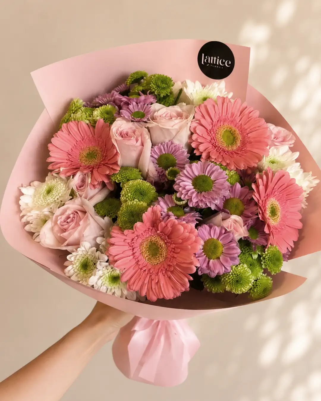 Bouquet Primavera Rosa | Lattice Flores