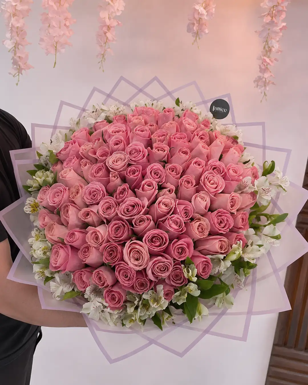 Bouquet Rosas Rosé Deluxe | Lattice Flores