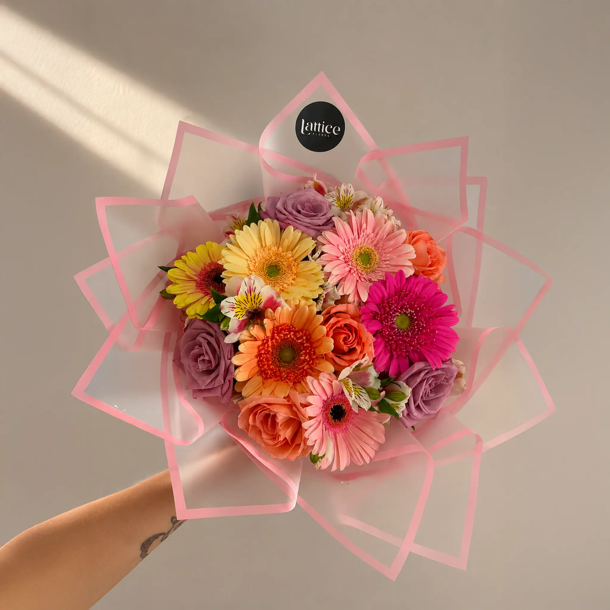 Bouquet Sunset Bloom | Lattice Flores