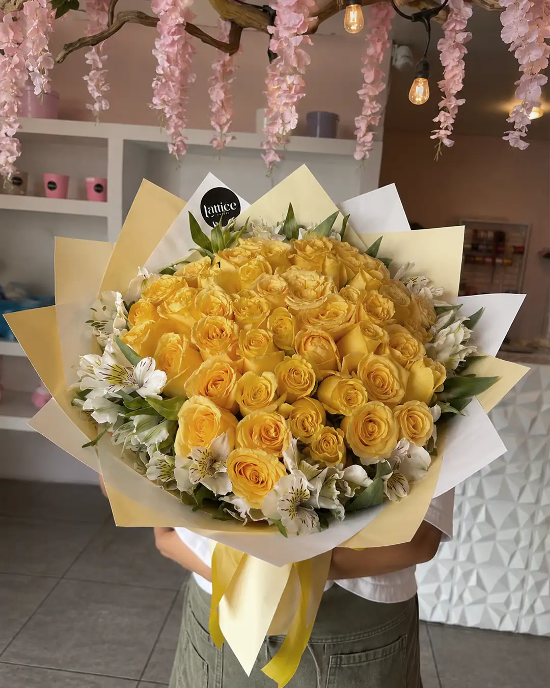 Ramo Imperial Amarillo Deluxe | Lattice Flores