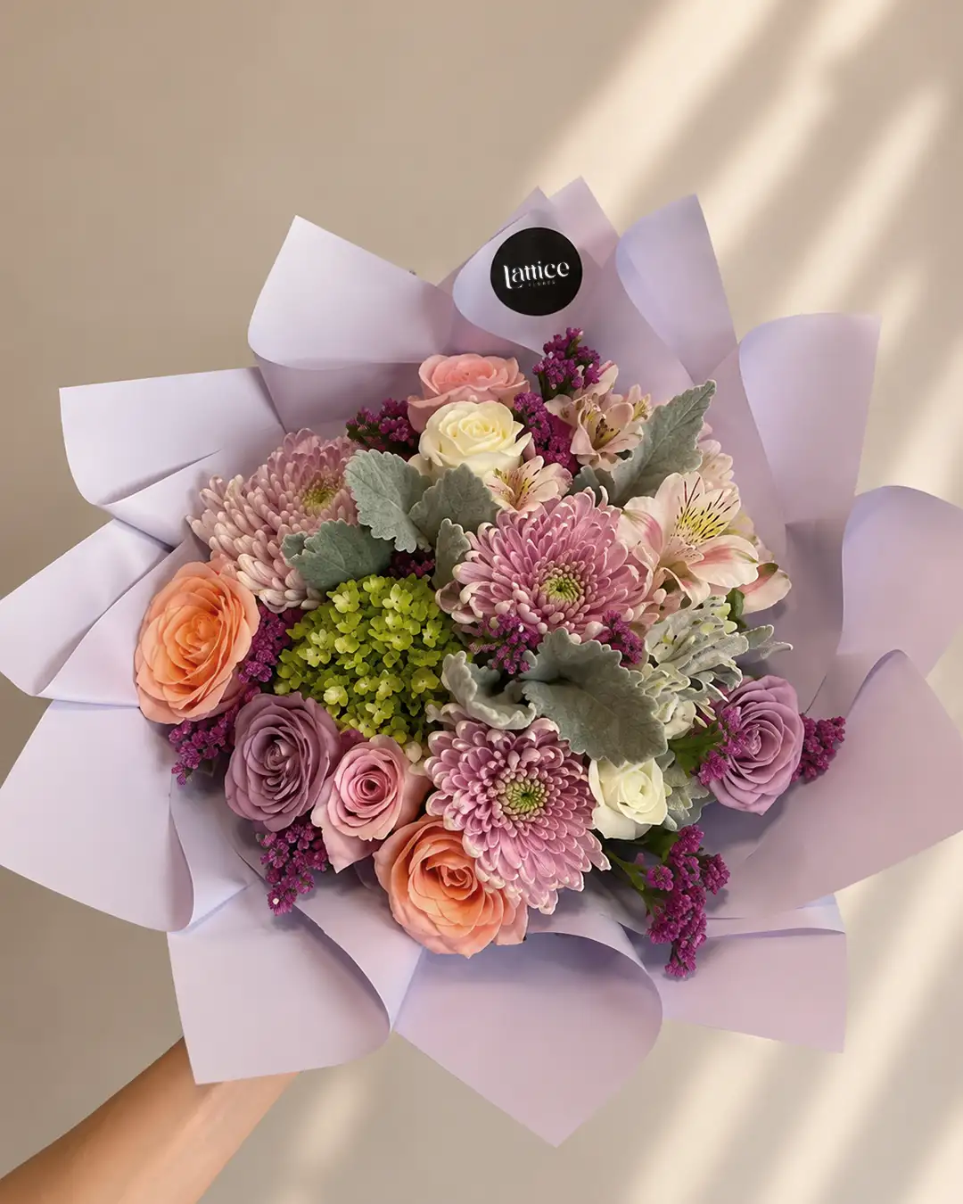 Ramo Pastel Elegance Premium | Lattice Flores